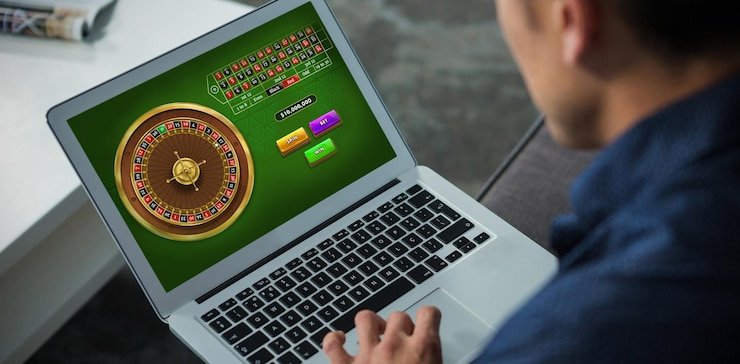Antarmuka layar mobile intuitif dengan tombol navigasi jelas untuk hiburan sports dan casino